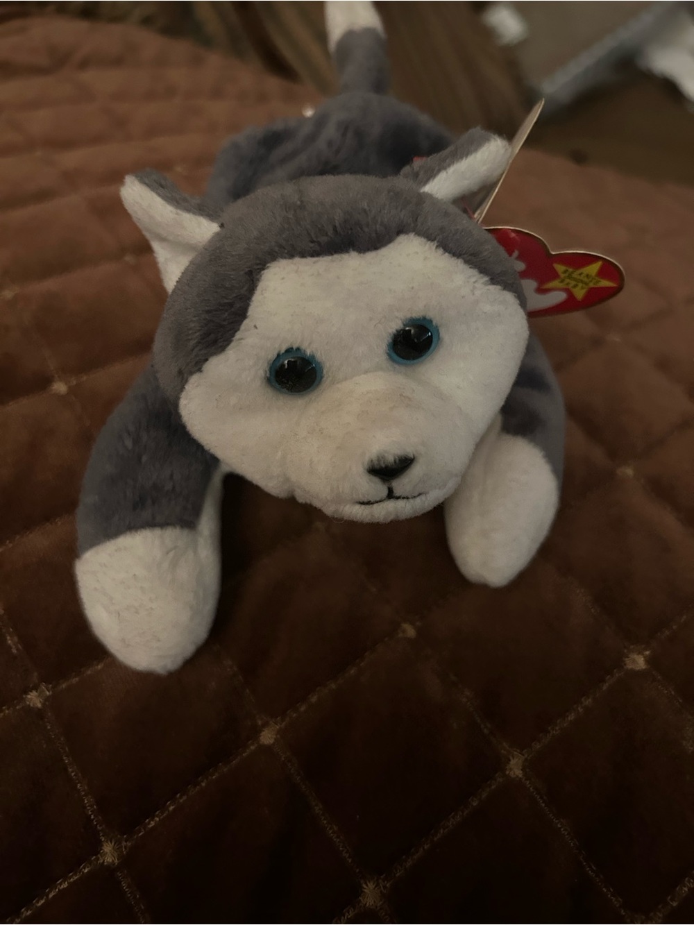 Ty Beanie Baby doll Nanook DOB November 21, 1996 - Picture 2 of 4